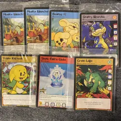 NEOPETS TCG Promo Card Lot of 7- Sealed - Image 1