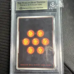 2025 DRAGON BALL SUPER CARD GAME FUSION WORLD #FB05-119 SON GOKU SCR BGS 10 - Image 2