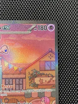 Mew ex SVP 053 Pokemon TCG Scarlet Violet 151 Black Star Promo Full Art Card - Image 3