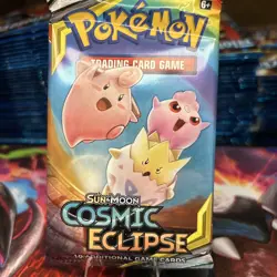 Pokemon Trading Card Game Sun & Moon Cosmic Eclipse Booster Pack Random Art 820650805899 - Image 1