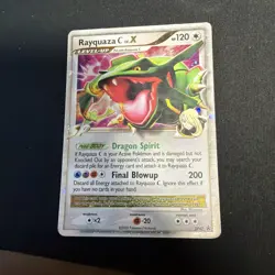 Rayquaza C LV.X DP47 Holo Diamond and Pearl Promo Card Pokemon - Image 1