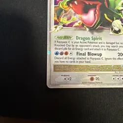 Rayquaza C LV.X DP47 Holo Diamond and Pearl Promo Card Pokemon - Image 4