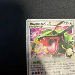 Rayquaza C LV.X DP47 Holo Diamond and Pearl Promo Card Pokemon - Image 5
