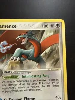 Pokemon TCG Salamence EX Dragon Card 19/97 Regular Rare - Image 3