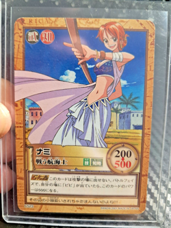 BANDAI One Piece Hyper Battle NAMI SCARCE C523 EARLY CARD VINTAGE LUFFY CREW - Image 1