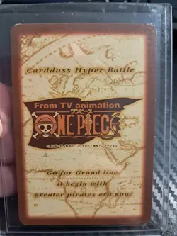 BANDAI One Piece Hyper Battle NAMI SCARCE C523 EARLY CARD VINTAGE LUFFY CREW - Image 2