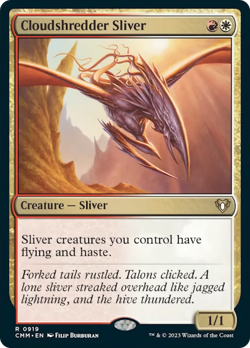 Cloudshredder Sliver [Commander Masters] Magic MTG - Image 1