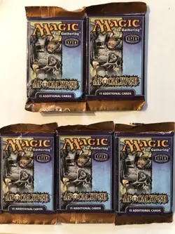 Wizards of the Coast Magic the Gathering: Apocalypse Booster Pack - New - Image 1