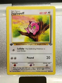 Jigglypuff 1st Ed 54/64 Non-Holo & CHARMANDER 50/82 1st Team Rocket Pokemon Card - Image 1