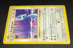 Dragonair 18/102 Non Holo Rare SHADOWLESS Base Set Vintage Pokemon TCG NM/M - Image 2