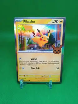 2023 Pokemon Trick or Trade Pikachu Holo #062/193 - Image 1
