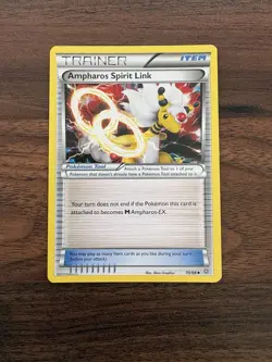 Pokemon - Ampharos Spirit Link #70/98 - XY - Ancient Origins Uncommon NM - Image 1