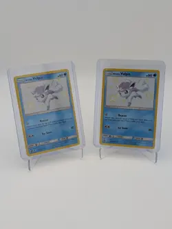 2x Shiny Alolan Vulpix SV8/SV94 - Pokemon Hidden Fates Shiny Vault - Image 1