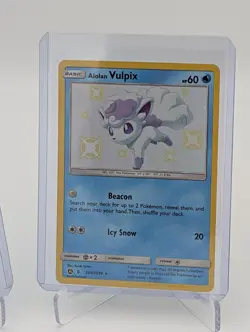 2x Shiny Alolan Vulpix SV8/SV94 - Pokemon Hidden Fates Shiny Vault - Image 3