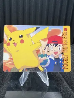 Pokemon Vintage Pocket Monsters Vending HOLO Prism Sticker Bandai 1999 Nintendo - Image 2