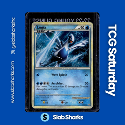 2010 POKEMON HEARTGOLD SOULSILVER BLACK STAR PROMO #HGSS02 LUGIA - Image 1