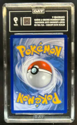 2019-2023 Pokemon SWSH Black Star Promo Charizard V Ultra Premium #SWSH260 TAG 9 - Image 2