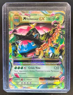 2016 Pokemon XY Evolutions Mega Venusaur EX Holo #2/108 - Image 1