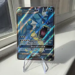 Pokemon TCG: Gyarados GX 101/111 - Full Art - Crimson Invasion - Near Mint - Image 1