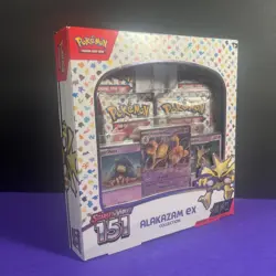 Pokemon Scarlet & Violet 151 Alakazam EX Collection Box Brand New US Seller - Image 5