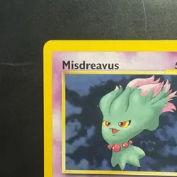 Pokemon Vintage Misdreavus 39/53 Wotc Black Star Promo September 2001 - Image 2