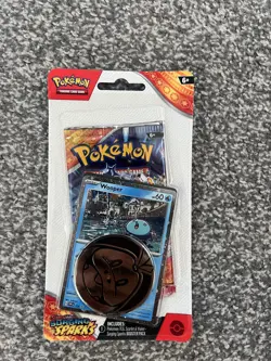 Pokemon TCG Surging Sparks Single Pack Blister ( Wooper ) Sealed Booster Pack - Image 1