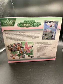 Paradox Rift Pokemon Center Elite Trainer Box ETB (Iron Valiant) New & Sealed - Image 3