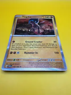Ting-Lu 110/167 Holo Rare Twilight Masquerade Pokemon Card NM - Image 3