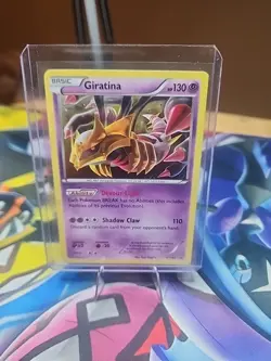 Pokemon Giratina XY184 XY Black Star Promo Cosmos Holo Card NM - Image 1