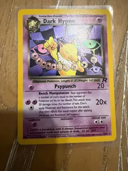 Pokemon Team Rocket Dark Hypno Holo #9/82 NM - Image 2