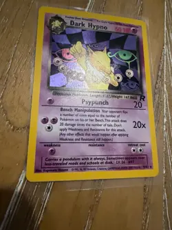Pokemon Team Rocket Dark Hypno Holo #9/82 NM - Image 3