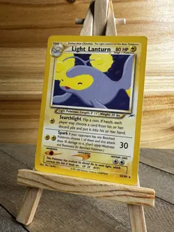 Pokemon Neo Destiny Rare Light Lanturn #023/105 LP/MP - Image 1