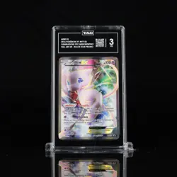 Pokemon Mew EX XY126 Generations Ultra Rare Textured Full Art TAG 3 - Image 1