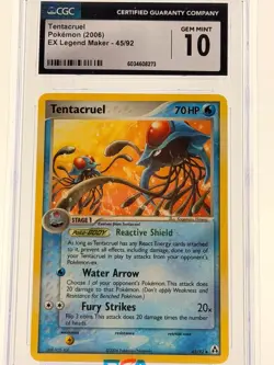 TENTACRUEL 45/92 EX LEGEND MAKER POKEMON TCG - Image 1