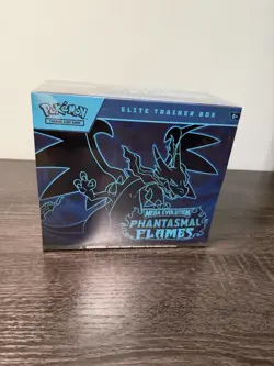 Pokemon TCG Mega Evolution Phantasmal Flames Elite Trainer Box ETB - New Sealed - Image 1