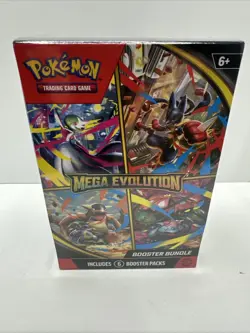 Pokemon Mega Evolution Booster Bundle Box Factory Sealed - Image 1
