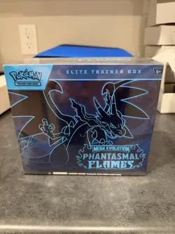 Pokemon TCG Mega Evolution — Phantasmal Flames Elite Trainer Box ETB - Image 1