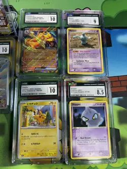Pokemon TCG Lot Of 10 Cgc Graded Slabs - Image 2