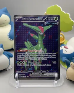 Iron Leaves ex Full Art Ultra Rare - 186/162 - Temporal Forces Pokemon 2024 - Image 1