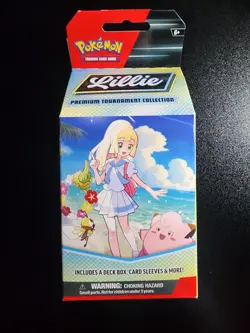 Pokemon TCG: Lillie Premium Tournament Collection Box New Sealed w/ Promo - Image 1