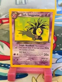 Pokemon TCG Dark Exeggutor Neo Destiny Unlimited Uncommon 33/105 - Image 1