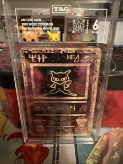 Pokemon TCG Ancient Mew 2000 Promo Holo - TAG 6 - Image 1