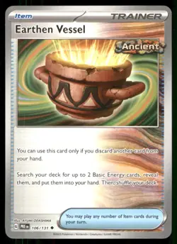 Pokemon TCG Trainer Earthen Vessel Earthen Vessel Uncommon Regular - Image 1