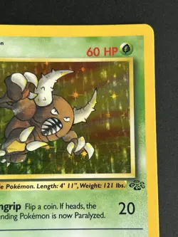 Pokemon TCG Pinsir 9/64 Jungle Holo Rare Unlimited 1999 WOTC MP - Image 5
