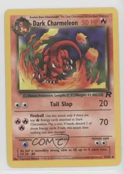 Dark Charmeleon Pokemon Team Rocket #32 2000 - Image 1