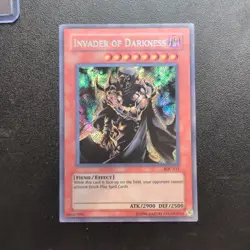 Yu-Gi-Oh! Invader of Darkness IOC-111 Secret Rare Holo 1st Edition Fiend Card - Image 1