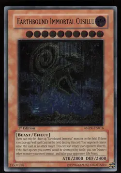 Earthbound Immortal Cusillu ANPR-EN016 Ultimate Rare 1st Edition EURO Yu-Gi-Oh - Image 1