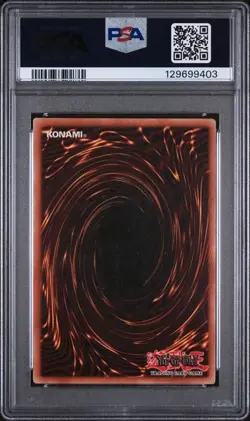 2002 Yu-Gi-Oh Legend of Blue Eyes Exodia The Forbidden One PSA 3 - Image 2