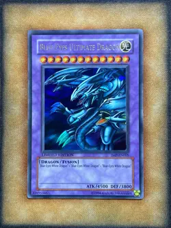 Yugioh Blue-Eyes Ultimate Dragon JMP-EN005 Ultra Rare Limited Edition NM - Image 1