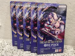 One Piece OP-14 Sleeved Booster Packs Lot of (5) Blister Packs Sealed Rare 🔥 - Image 1